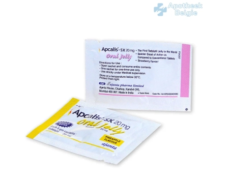 Apcalis SX Jelly - Tadalafil Gel voor Erectiestoornissen in België