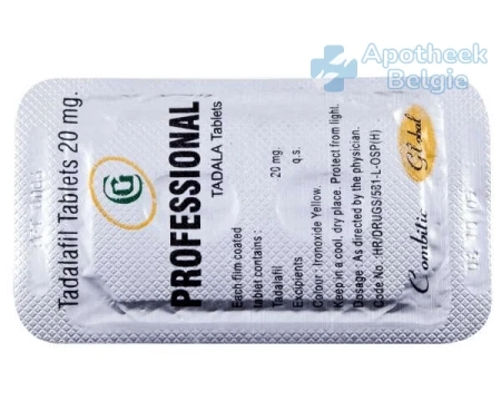 Koop Cialis Professional (Tadalafil) 20 mg zonder voorschrift in België
