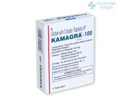 Kamagra Gold 100mg - Sildenafil Tabletten in België zonder recept